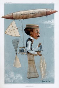 Alberto Santos-Dumont, pionero de la aviación brasileña, 1901 de George Hum