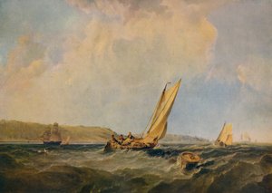 Soplando fuerte en Cowes, 1834