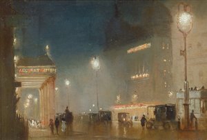 El Haymarket, Londres, c.1910 de George Hyde Pownall