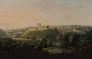 Una vista extensa de Richmond, Yorkshire (óleo sobre lienzo) de George I Cuitt