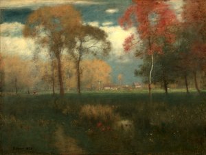 Día soleado de otoño, 1892 de George Inness