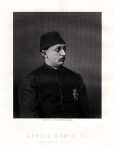 Abd-ul-Hamid II, último sultán del Imperio Otomano, siglo XIX de George J. Stodart