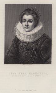 Lady Anna Mackenzie, Condesa de Balcarres y luego de Argyll