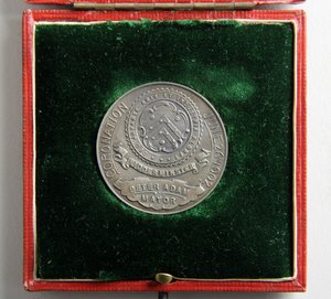 Medalla para conmemorar la coronación de Eduardo VII y la reina Alejandra de George James Frampton