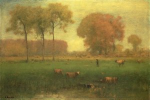 Verano indio, 1891 de George Jnr. Inness