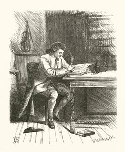 Ilustración para Una Nueva Símil, Al Estilo de Swift de George John Pinwell