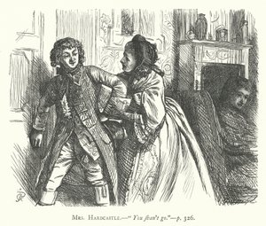 Ilustración para Ella Se Rebaja Para Conquistar (grabado) de George John Pinwell