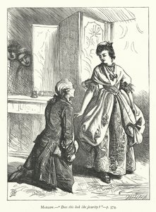 Ilustración para Ella Se Rebaja Para Conquistar (grabado) de George John Pinwell