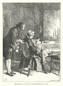 Ilustración para Ella se Rebaja para Conquistar de George John Pinwell
