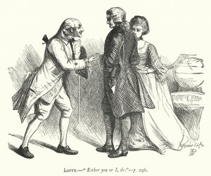 Ilustración para El Hombre de Buen Corazón de George John Pinwell