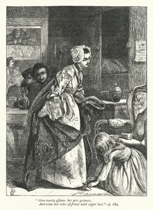 Ilustración para El Viajero (grabado) de George John Pinwell
