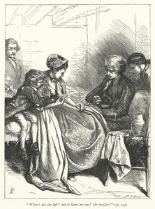 Ilustración para The Vicar of Wakefield de George John Pinwell