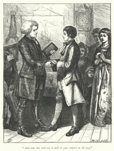 Ilustración para El Vicario de Wakefield de George John Pinwell