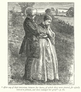 Ilustración para El Vicario de Wakefield de George John Pinwell