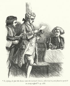 Ilustración para The Vicar of Wakefield