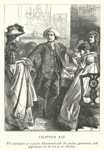 Ilustración para El vicario de Wakefield (grabado) de George John Pinwell