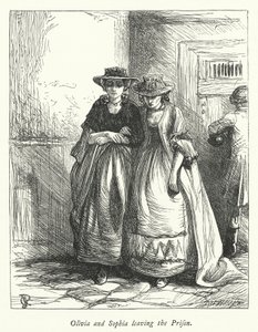 Ilustración para El vicario de Wakefield (grabado) de George John Pinwell