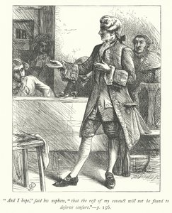 Ilustración para The Vicar of Wakefield de George John Pinwell