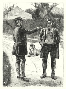 El guardabosques de George John Pinwell