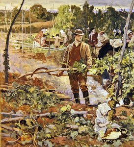 Las espigadoras de George John Pinwell