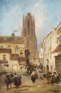 Escena Callejera en Frankfurt, Alemania