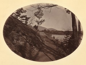 F.W. 4 Old Chain Battery Walk, West Point, Nueva York, c. 1867-1868 de George K Warren