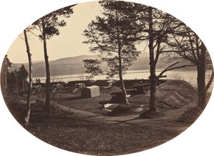 Batería Knox,c. 1870 (foto) de George Kendall Warren