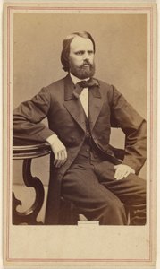 [Hombre no identificado con barba completa, sentado] de George Kendall Warren
