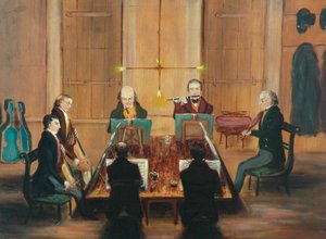 Fiesta de siete en Savile Green, 1836