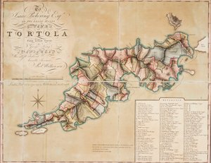Plano de Tórtola según el estudio de George King de George King