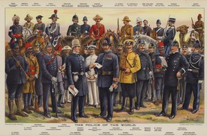 La policía del mundo (cromolito)