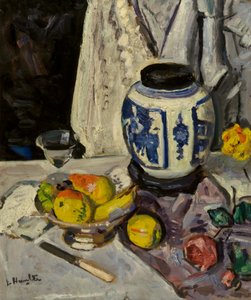 El Gran Tarro de Jengibre, c.1920s de George Leslie Hunter