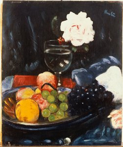 El cuenco de frutas de George Leslie Hunter