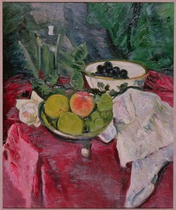 El paño rojo de George Leslie Hunter