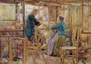 Tejedores, en Coventry, 1895