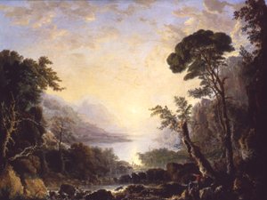 Composición, Escenario Italiano, 1846 de George Loring Brown