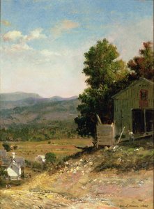 Estudio de un Granero Viejo, West Campton, New Hampshire, 1865
