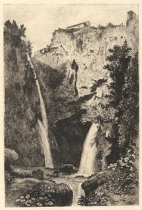 Las cataratas de Tívoli de George Loring Brown