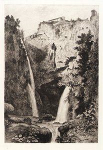 Las cataratas de Tívoli de George Loring Brown