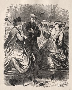 Nuestra fiesta de croquet de George Louis Palmella Busson Du Maurier