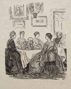 La pregunta anual - ¿Dónde iremos?, 1865 de George Louis Palmella Busson Du Maurier