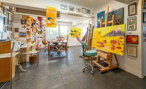 Estudio de Cristina Rodríguez en Isla Pico, 2022 (foto)