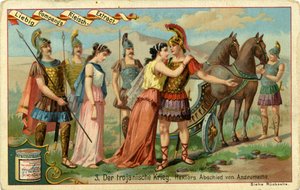 Las guerras de Troya: el adiós de Héctor a Andrómaca de Bartolome Esteban and studio Murillo