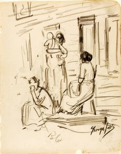 Sin título (Grupo de figuras) de George Luks