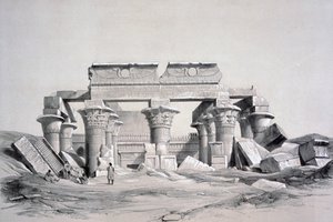 Koom-Ombos, Egipto, 1843 de George Moore