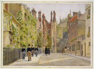 Keats Lane, Eton College, 1895 de George Moore Henton