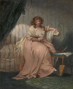 Una mujer llamada Ana, la esposa del artista de George Morland
