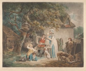 Aldeanos de George Morland