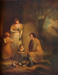 Cobayas, c1789, 1930 de George Morland