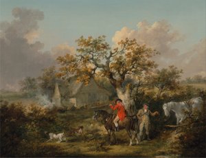 Tiro de perdiz de George Morland